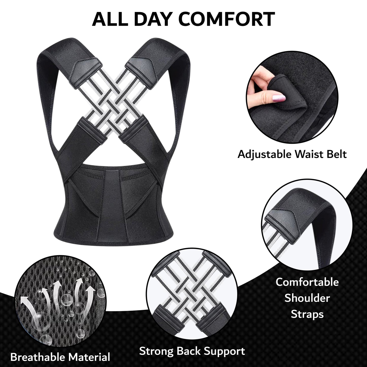 Premium Posture Corrector Brace